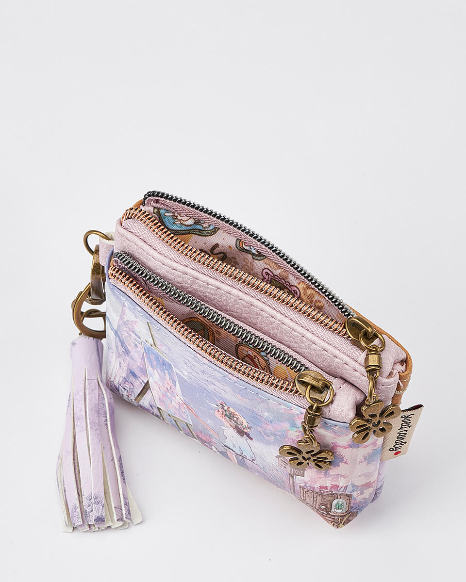 Γυναικείο Πορτοφολάκι Sweet Candy με Μπρελόκ