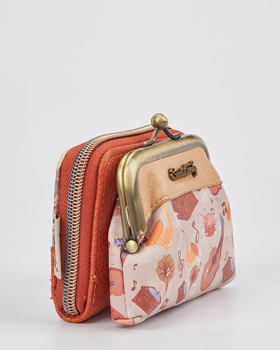 Γυναικείο Πορτοφολάκι Sweet Candy με Κούμπωμα κλιπ