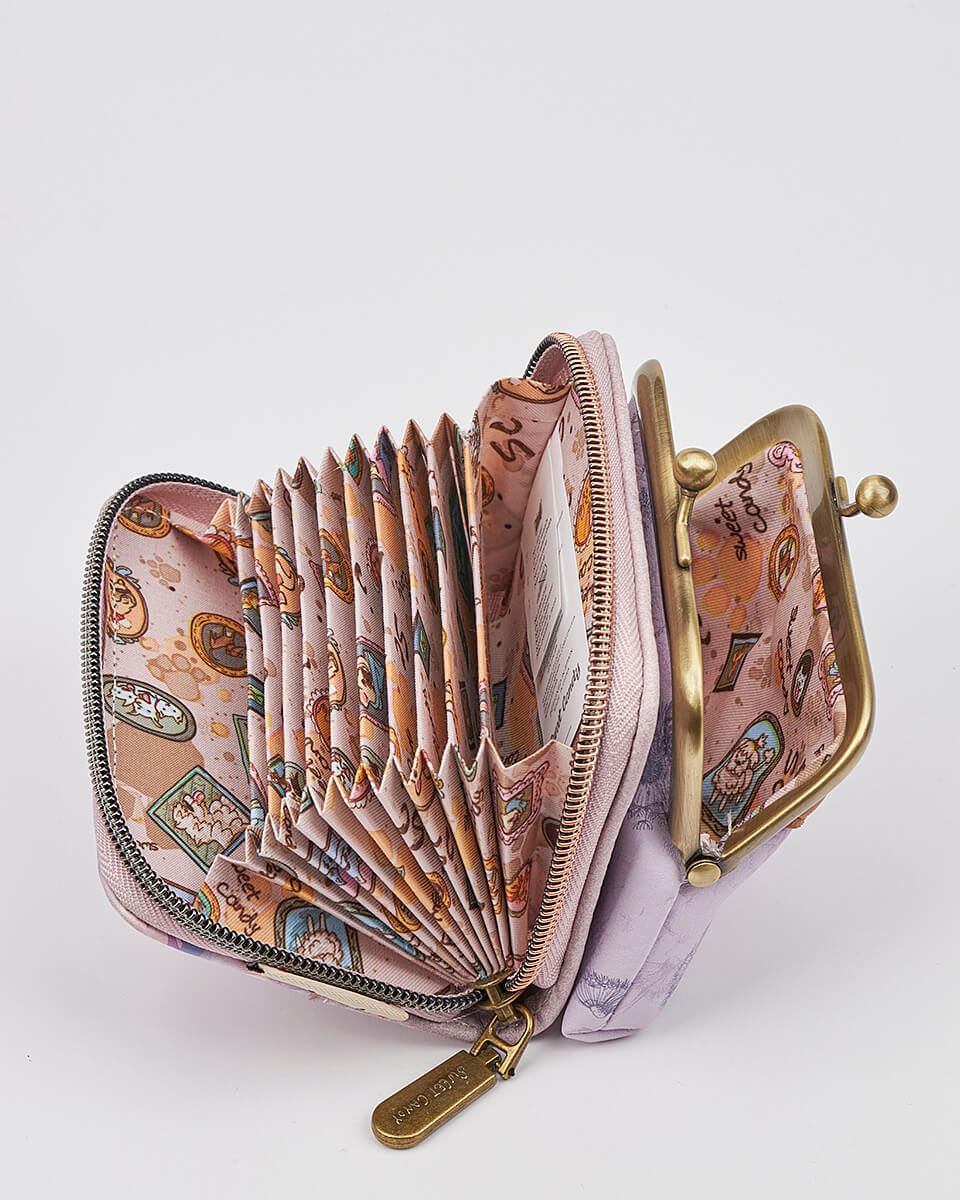 Γυναικείο Πορτοφολάκι Sweet Candy με Κούμπωμα κλιπ