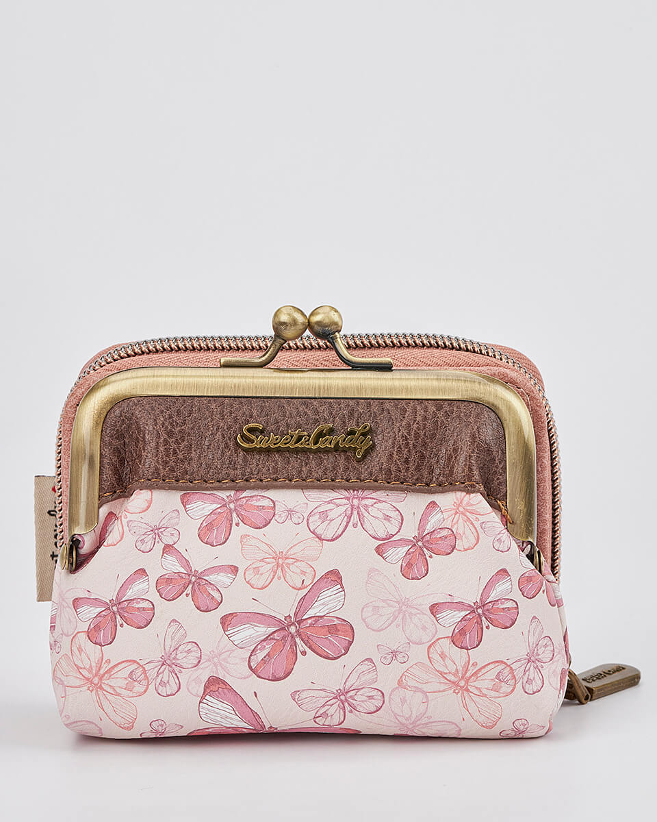 Γυναικείο Πορτοφολάκι Sweet Candy με Κούμπωμα κλιπ Γυναικείο Πορτοφολάκι Sweet Candy με Κούμπωμα κλιπ