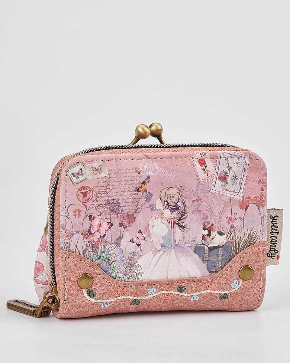 Γυναικείο Πορτοφολάκι Sweet Candy με Κούμπωμα κλιπ