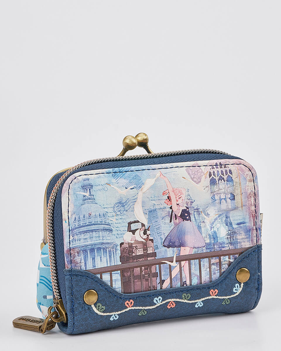 Γυναικείο Πορτοφολάκι Sweet Candy με Κούμπωμα κλιπ