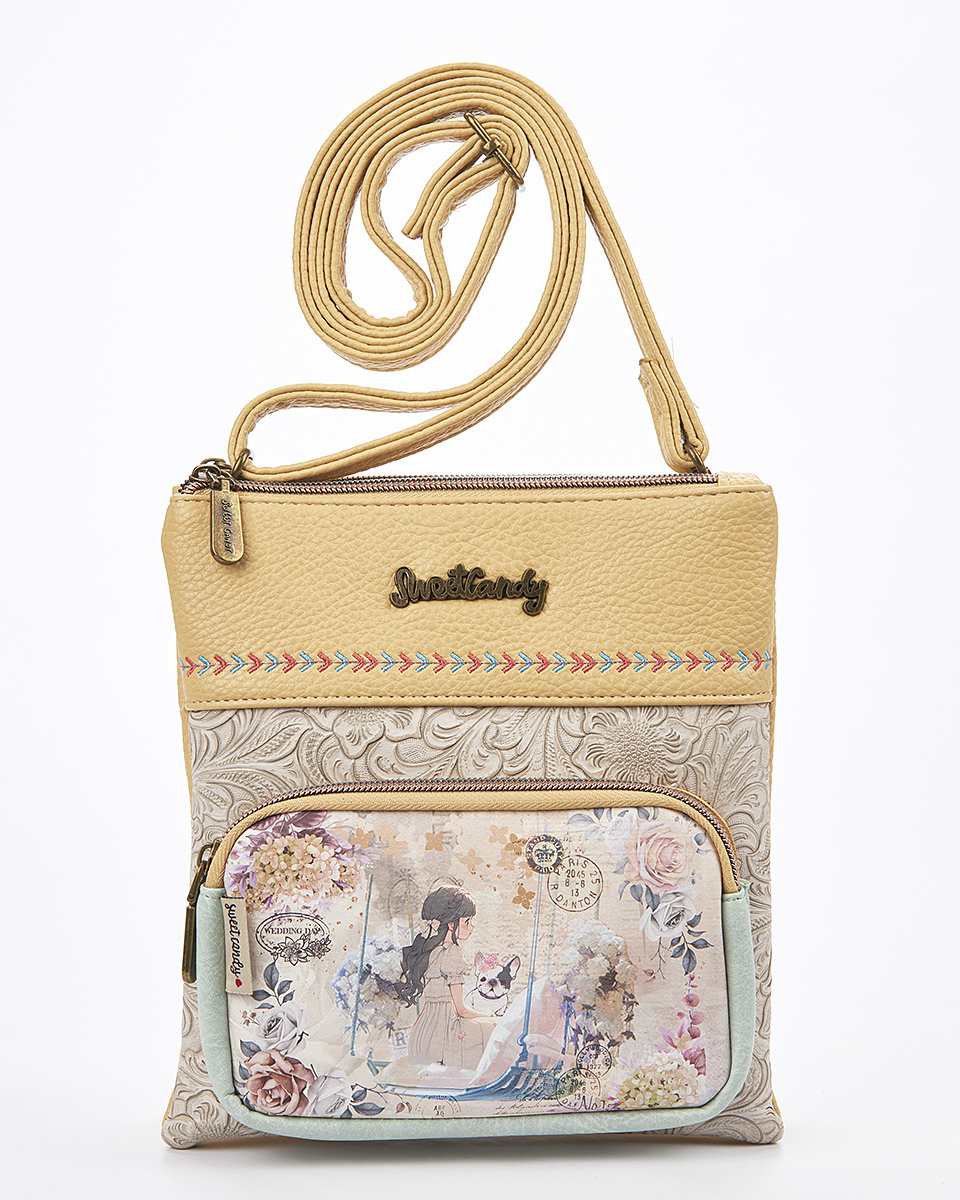 Sweet Candy Τσάντα Ώμου Vintage Καθρέφτη & Εξωτερική Θήκη – Mirror Bloom Sweet Candy Τσάντα Ώμου Vintage Καθρέφτη & Εξωτερική Θήκη – Mirror Bloom