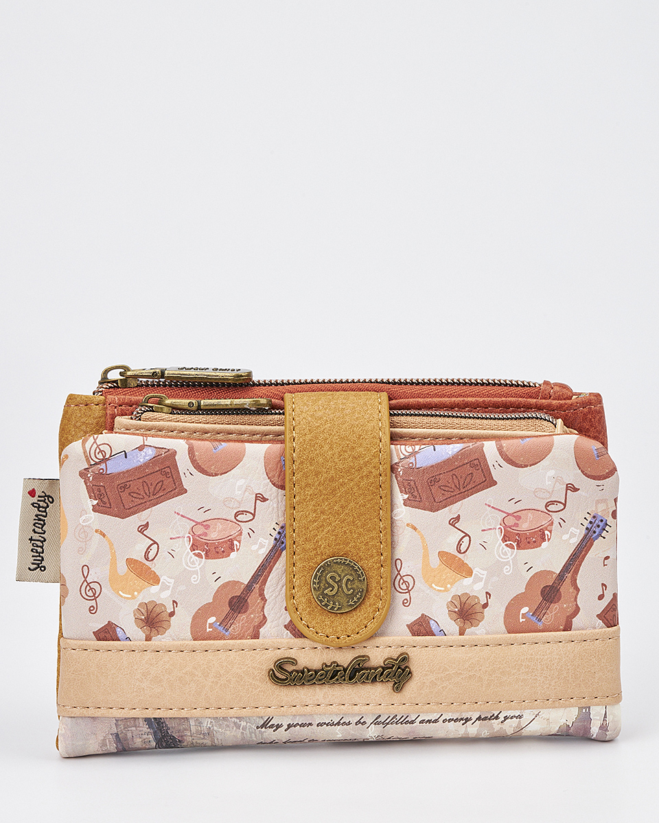 Γυναικείο Πορτοφόλι Sweet Candy με Ρομαντικό Μοτίβο και RFID Προστασία Γυναικείο Πορτοφόλι Sweet Candy με Ρομαντικό Μοτίβο και RFID Προστασία