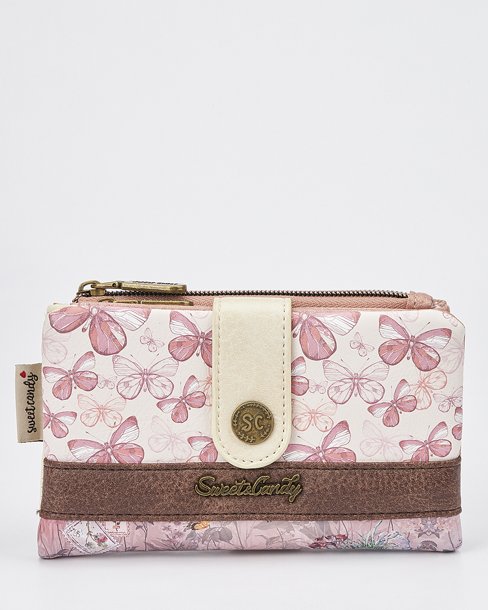 Γυναικείο Πορτοφόλι Sweet Candy με Ρομαντικό Μοτίβο και RFID Προστασία Γυναικείο Πορτοφόλι Sweet Candy με Ρομαντικό Μοτίβο και RFID Προστασία