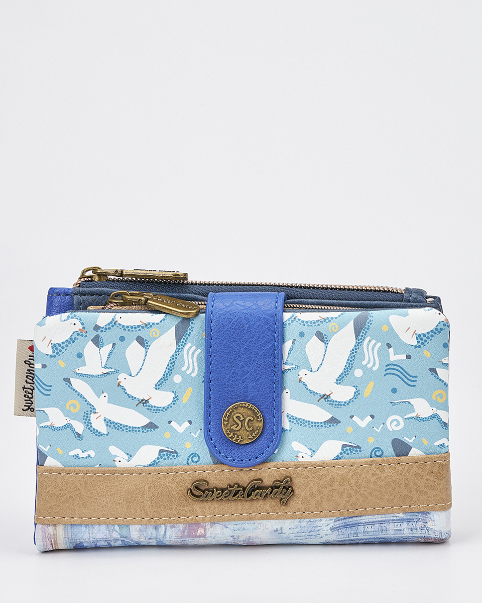 Γυναικείο Πορτοφόλι Sweet Candy με Ρομαντικό Μοτίβο και RFID Προστασία