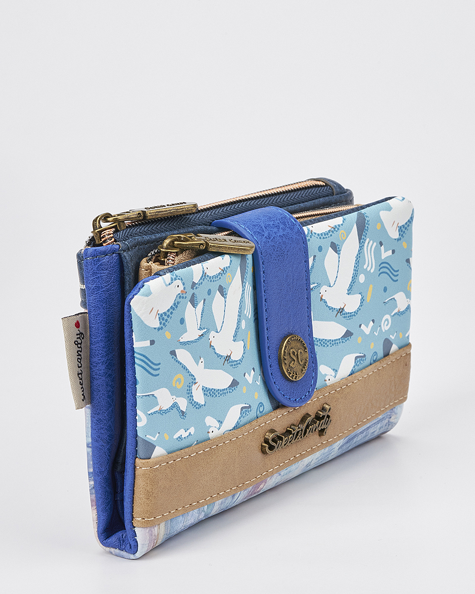 Γυναικείο Πορτοφόλι Sweet Candy με Ρομαντικό Μοτίβο και RFID Προστασία