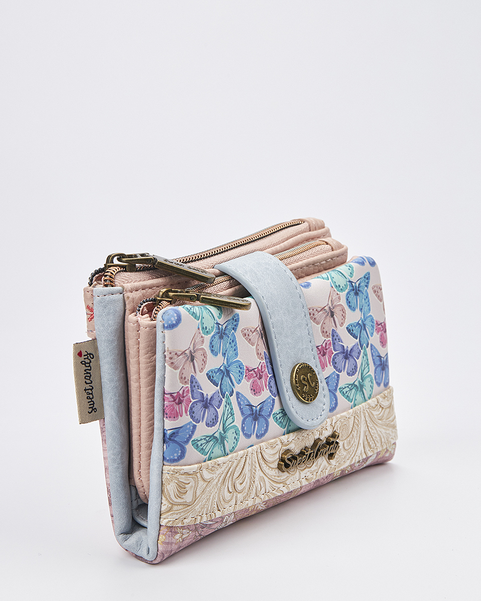 Sweet Candy Γυναικείο Πορτοφόλι με Ρετρό Καθρέφτη & Κλασικό Στυλ – Mirror Bloom Sweet Candy Γυναικείο Πορτοφόλι με Ρετρό Καθρέφτη & Κλασικό Στυλ – Mirror Bloom