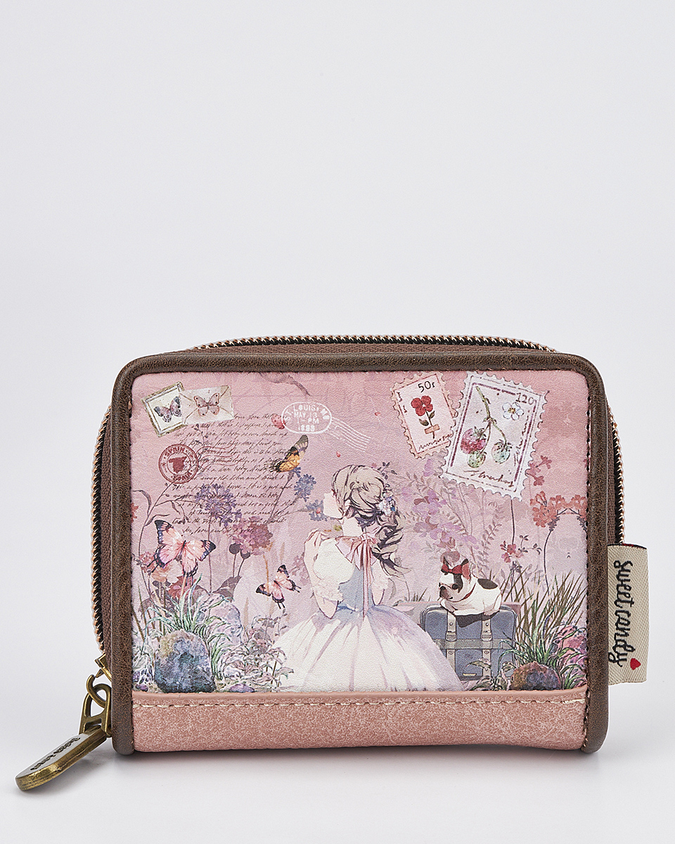 Γυναικείο Πορτοφόλι Sweet Candy με Ρομαντικό Μοτίβο και RFID Προστασία Γυναικείο Πορτοφόλι Sweet Candy με Ρομαντικό Μοτίβο και RFID Προστασία