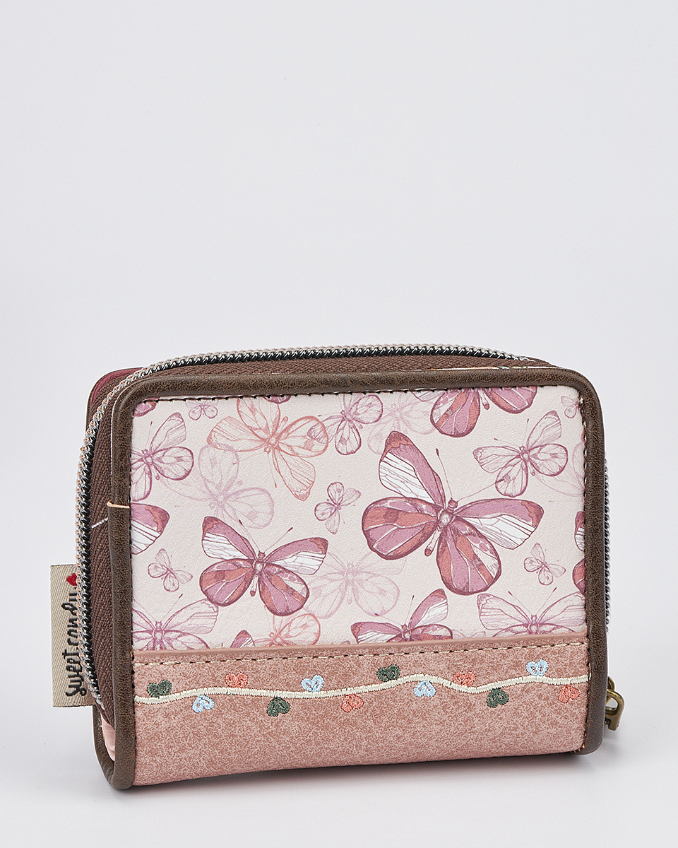 Γυναικείο Πορτοφόλι Sweet Candy με Ρομαντικό Μοτίβο και RFID Προστασία