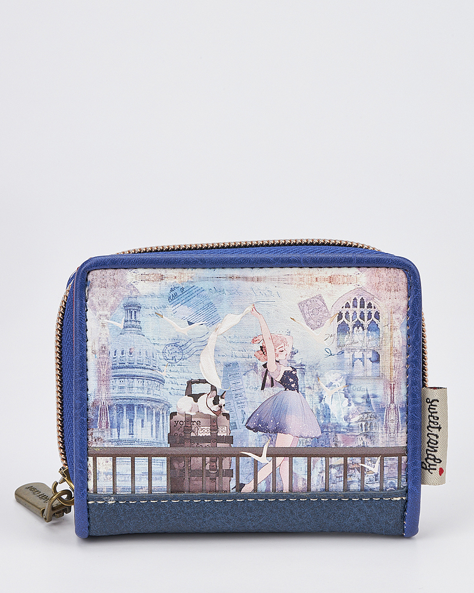 Γυναικείο Πορτοφόλι Sweet Candy με Ρομαντικό Μοτίβο και RFID Προστασία