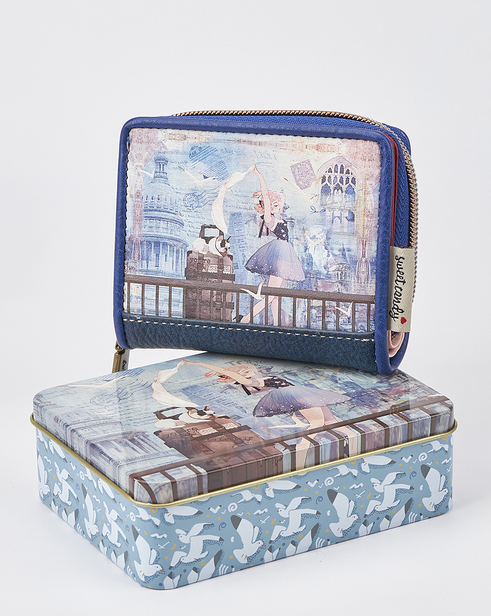 Γυναικείο Πορτοφόλι Sweet Candy με Ρομαντικό Μοτίβο και RFID Προστασία Γυναικείο Πορτοφόλι Sweet Candy με Ρομαντικό Μοτίβο και RFID Προστασία