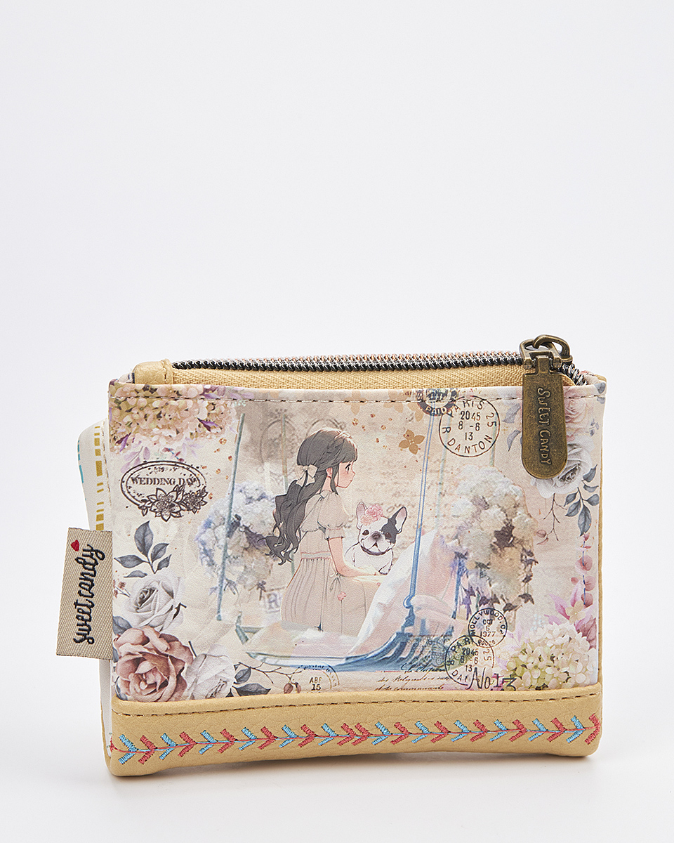 Sweet Candy Γυναικείο Πορτοφόλι με Floral Σχέδιο & Κλασική Διάταξη – Floral Whisper Sweet Candy Γυναικείο Πορτοφόλι με Floral Σχέδιο & Κλασική Διάταξη – Floral Whisper