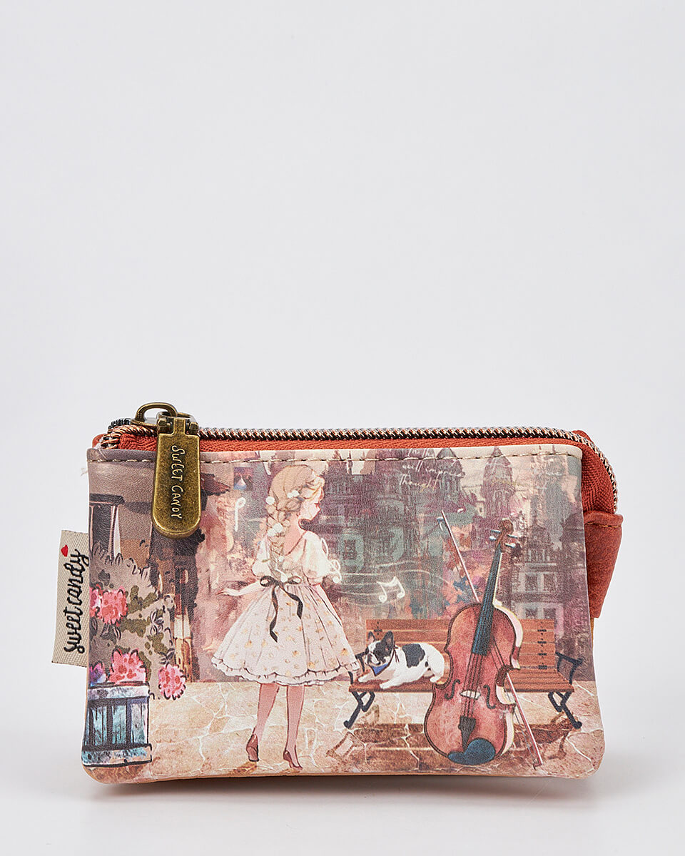 Γυναικείο Πορτοφόλι Sweet Candy με Ρομαντικό Μοτίβο