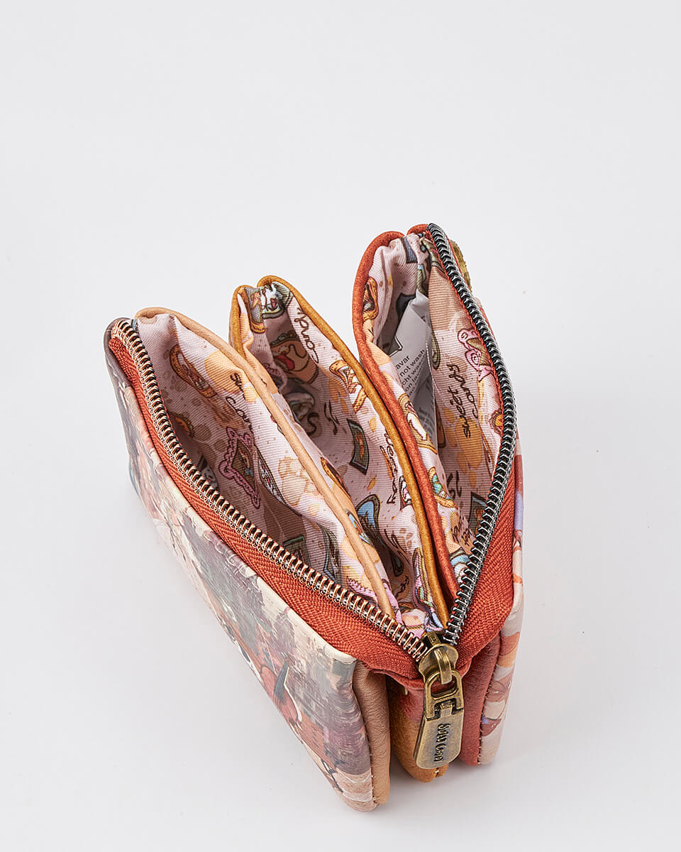 Γυναικείο Πορτοφόλι Sweet Candy με Ρομαντικό Μοτίβο