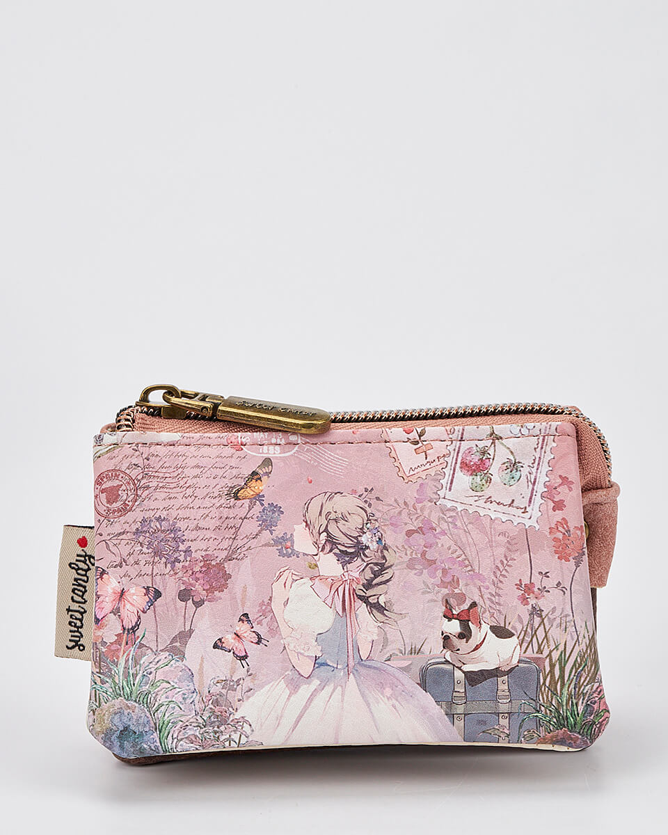 Γυναικείο Πορτοφόλι Sweet Candy με Ρομαντικό Μοτίβο