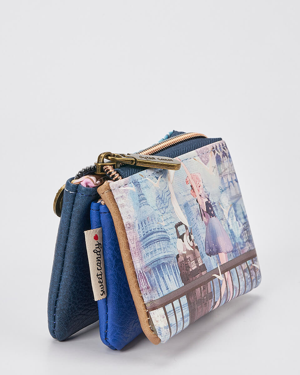 Γυναικείο Πορτοφόλι Sweet Candy με Ρομαντικό Μοτίβο