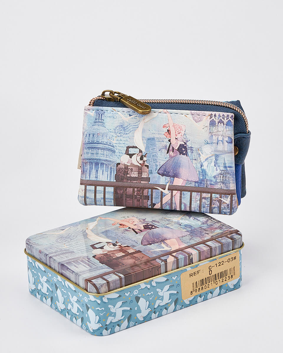 Γυναικείο Πορτοφόλι Sweet Candy με Ρομαντικό Μοτίβο