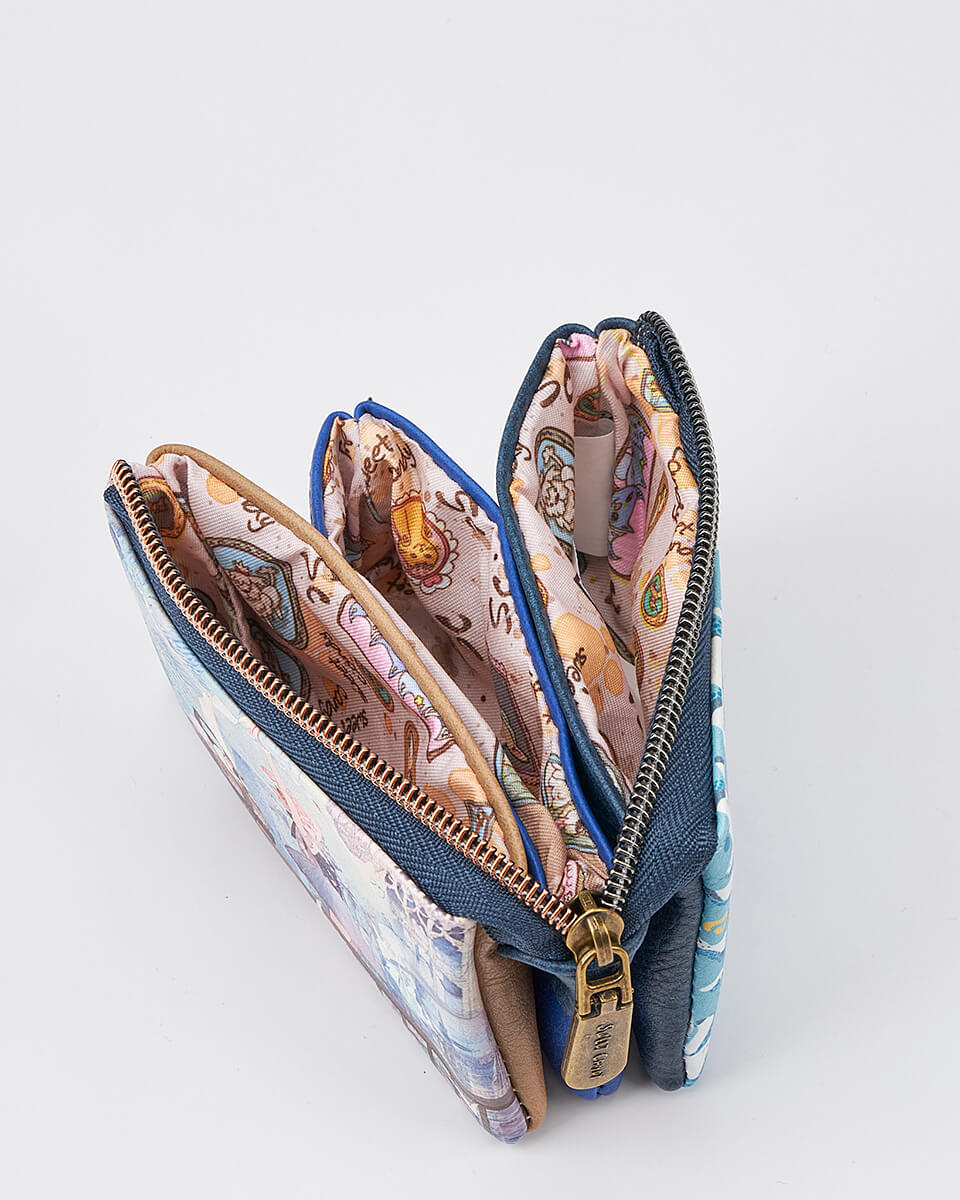 Γυναικείο Πορτοφόλι Sweet Candy με Ρομαντικό Μοτίβο