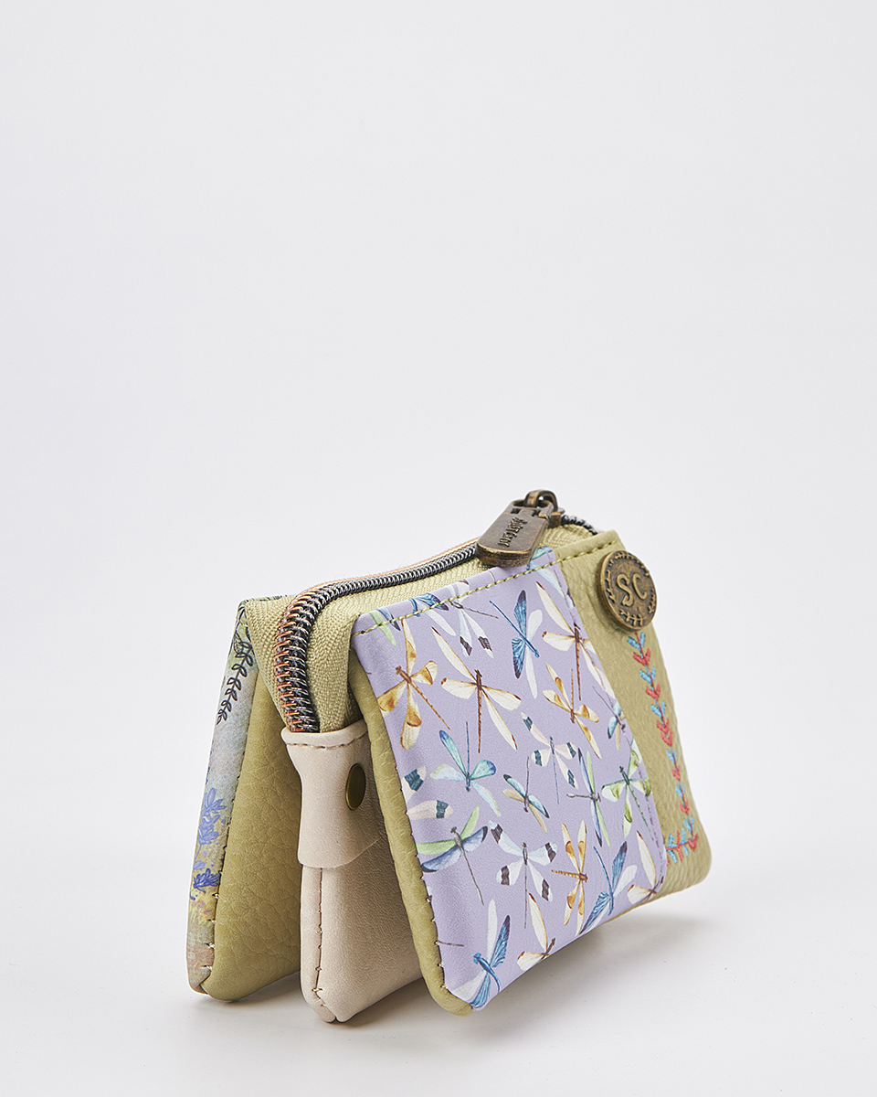 Sweet Candy Γυναικείο Mini Πορτοφόλι με Shabby Chic Σχέδιο – Vintage Story