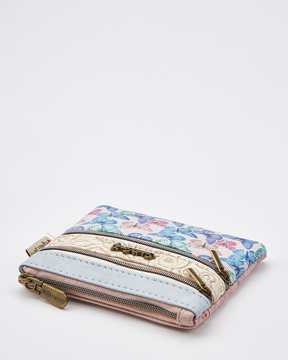 Sweet Candy Γυναικείο Mini Πορτοφόλι με Vintage Καθρέφτη & Ρομαντικό Ύφος – Mirror Bloom Sweet Candy Γυναικείο Mini Πορτοφόλι με Vintage Καθρέφτη & Ρομαντικό Ύφος – Mirror Bloom