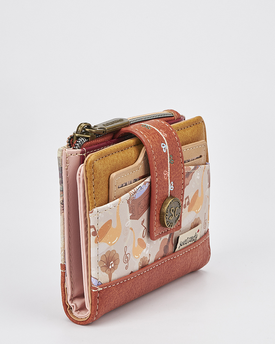 Γυναικείο Πορτοφόλι Sweet Candy με Ρομαντικό Μοτίβο