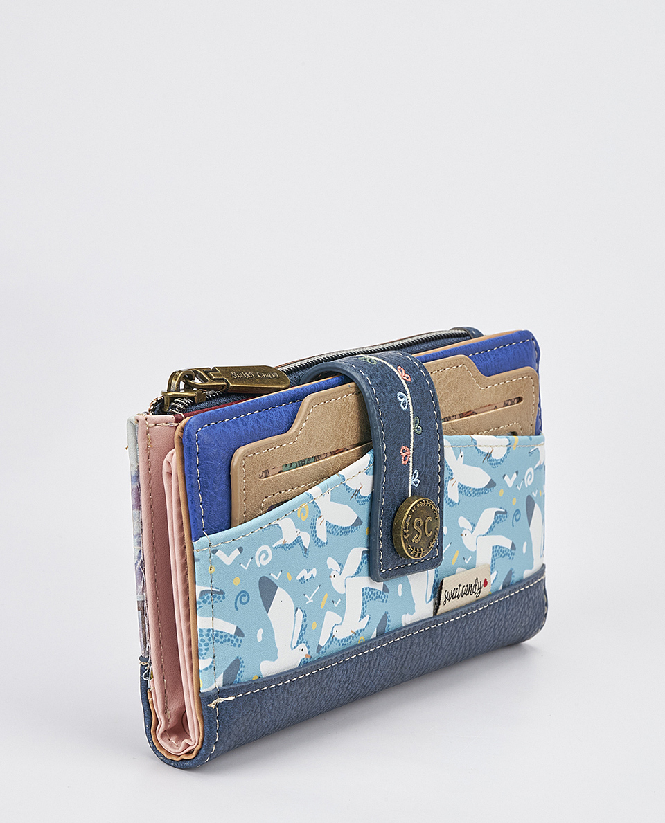 Γυναικείο Πορτοφόλι Sweet Candy με Ρομαντικό Μοτίβο