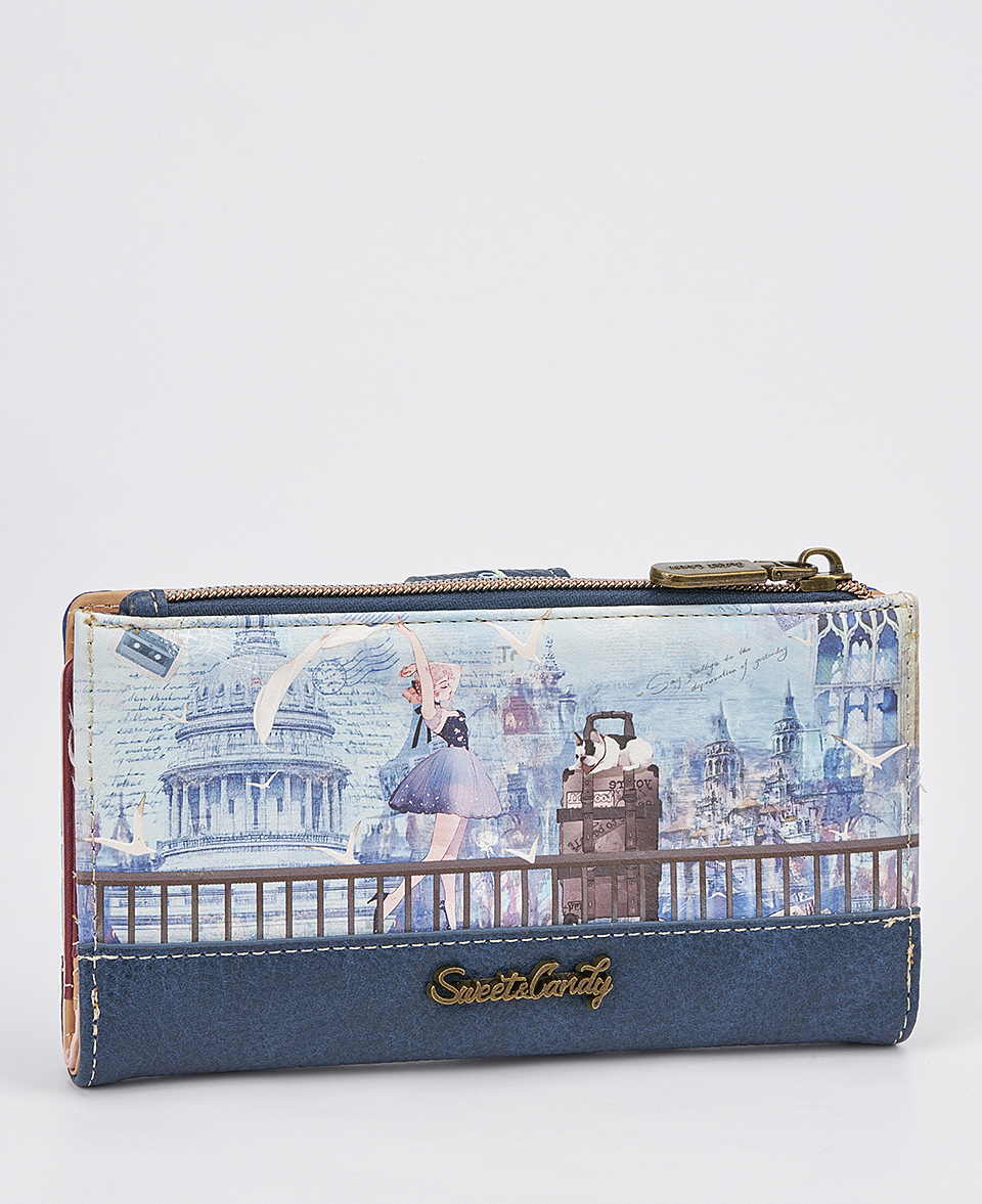 Γυναικείο Πορτοφόλι Sweet Candy με Ρομαντικό Μοτίβο