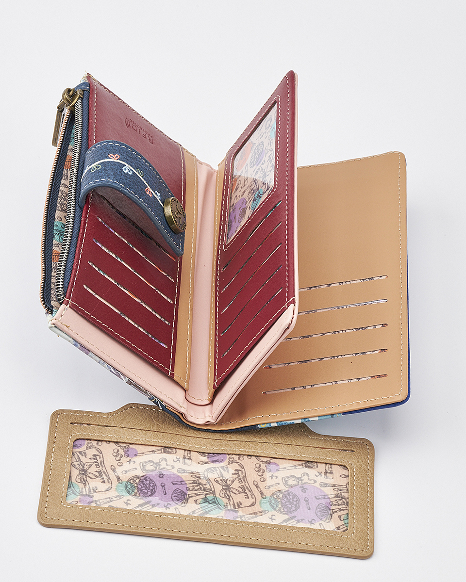 Γυναικείο Πορτοφόλι Sweet Candy με Ρομαντικό Μοτίβο