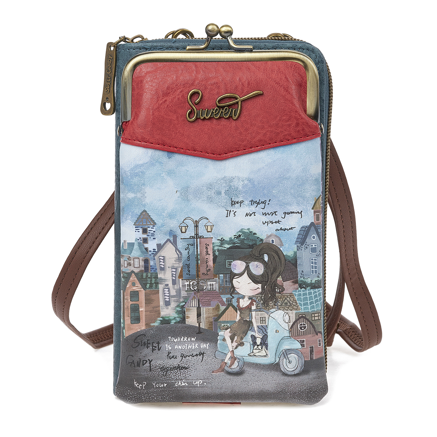 Γυναικείο Τσαντάκι Πορτοφόλι Sweet Candy CGC230-1 Vespa