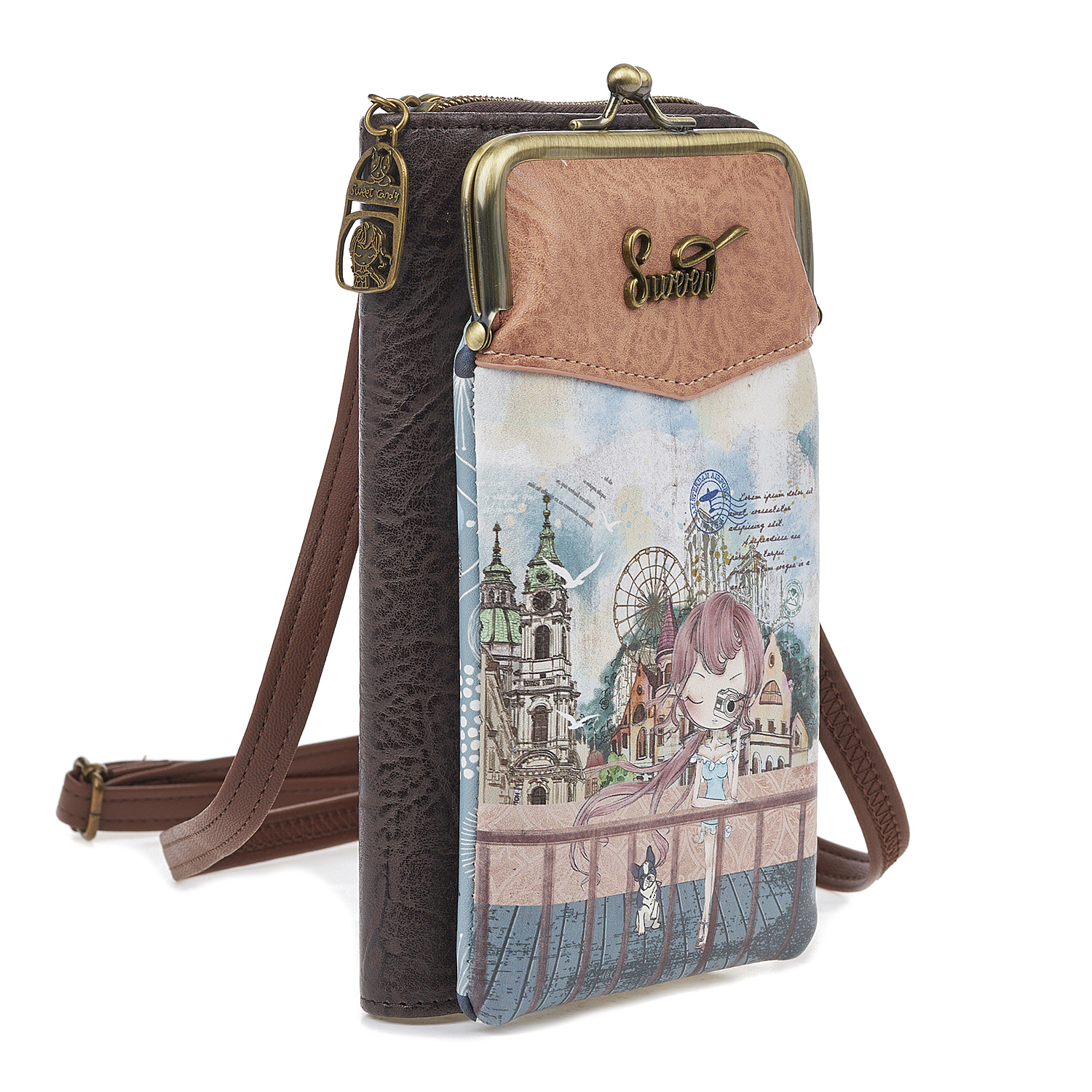 Γυναικείο Τσαντάκι Πορτοφόλι Sweet Candy CGC230-2 City