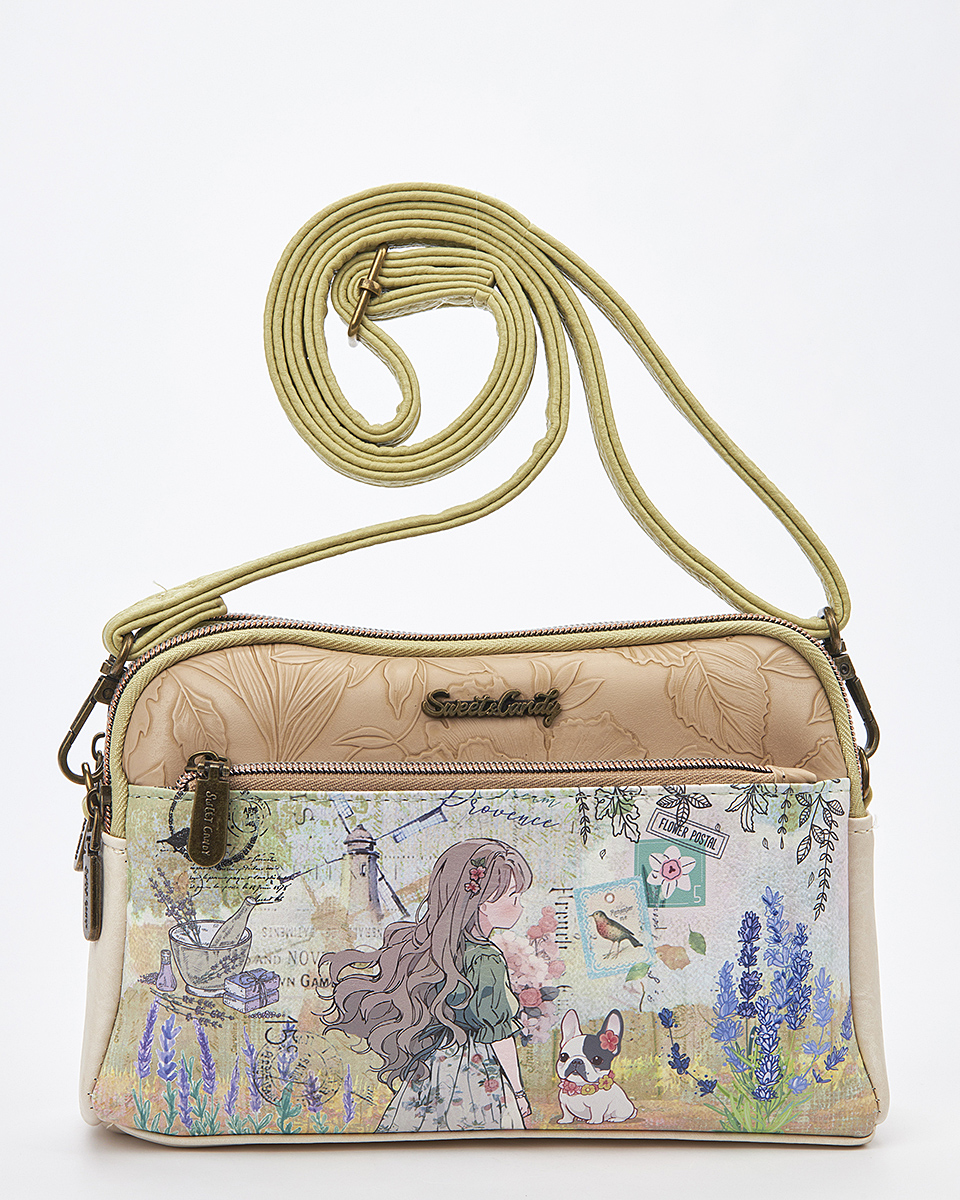 Sweet Candy Γυναικεία Τσάντα Ώμου με Φρέσκο Λεβάντα Design και Άνοιξη – Lavender Walk Sweet Candy Γυναικεία Τσάντα Ώμου με Φρέσκο Λεβάντα Design και Άνοιξη – Lavender Walk