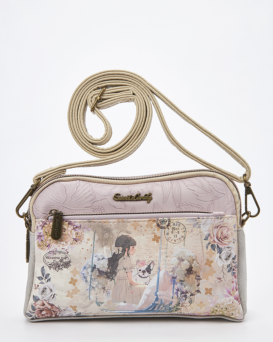 Sweet Candy Γυναικεία Τσάντα Ώμου με Ρετρό Εικόνες και Sweet Vibe – Vintage Story Sweet Candy Γυναικεία Τσάντα Ώμου με Ρετρό Εικόνες και Sweet Vibe – Vintage Story