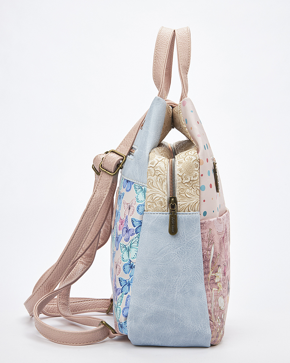 Sweet Candy Γυναικείο Backpack με Λεβάντες και Χειροποίητο Στυλ – Lavender Walk