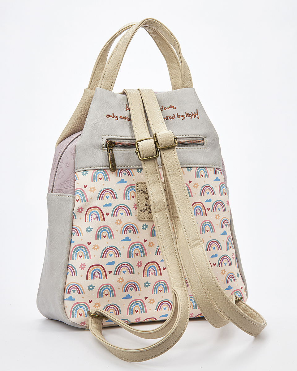 Sweet Candy Γυναικείο Backpack με Floral Σχέδιο και Ρετρό Ατμόσφαιρα – Floral Whisper Sweet Candy Γυναικείο Backpack με Floral Σχέδιο και Ρετρό Ατμόσφαιρα – Floral Whisper