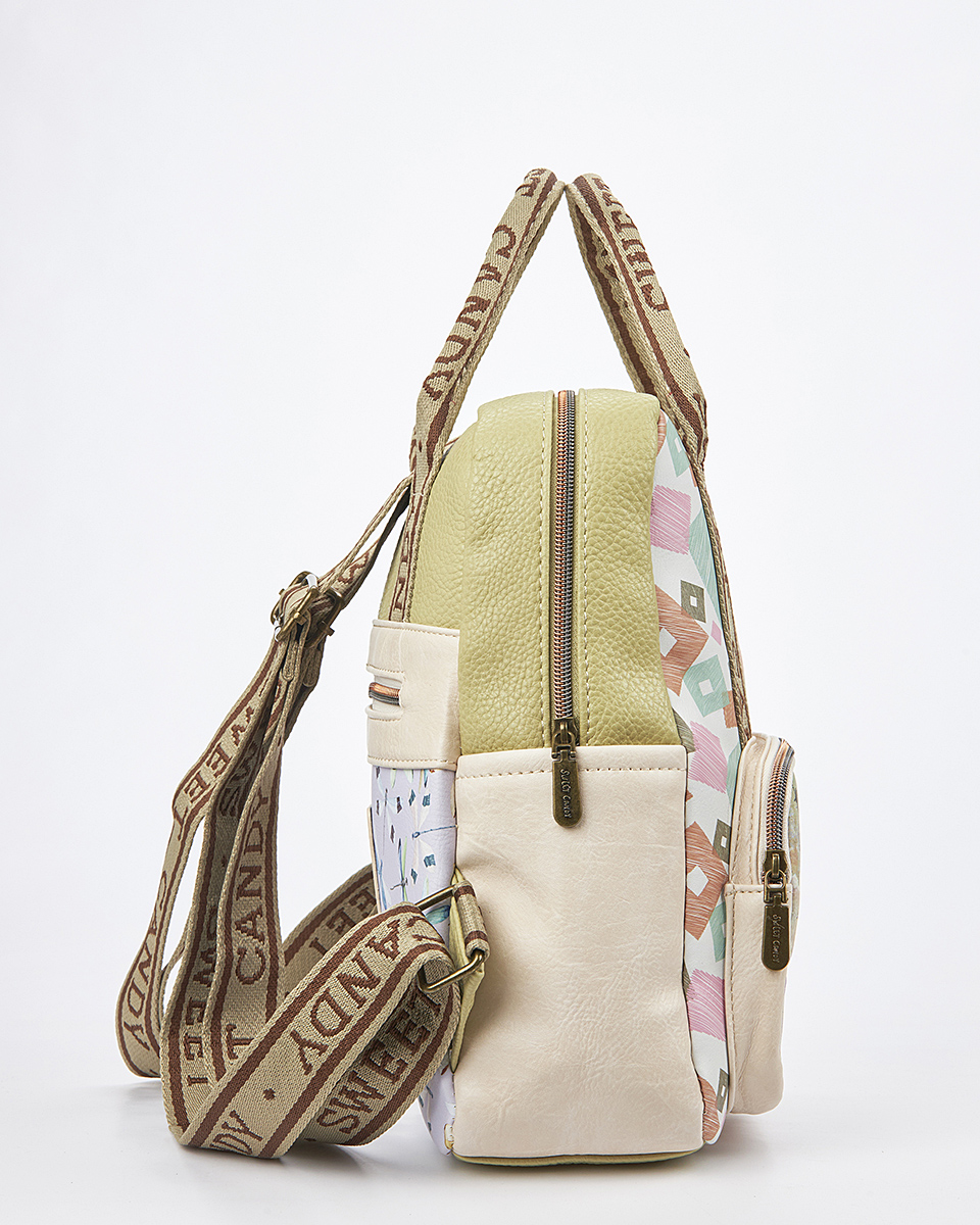 Sweet Candy  Γυναικείο Backpack με Μοτίβο Λεβάντας και Στυλ – Lavender Walk