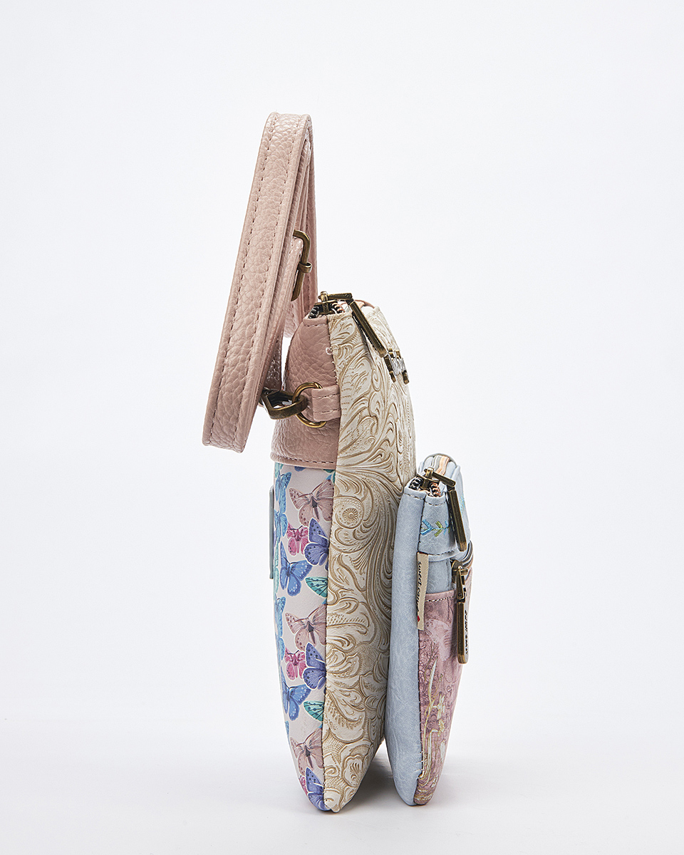 Sweet Candy Τσαντάκι με Ρετρό Καθρέφτη και Μπροστινές Θήκες – Mirror Bloom Sweet Candy Τσαντάκι με Ρετρό Καθρέφτη και Μπροστινές Θήκες – Mirror Bloom