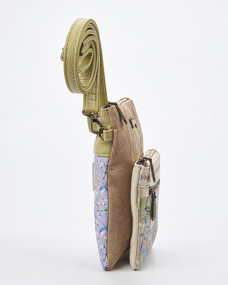 Sweet Candy Γυναικείο Mini Πορτοφόλι με Ρομαντική Φιγούρα & Vintage Στυλ – Bloom