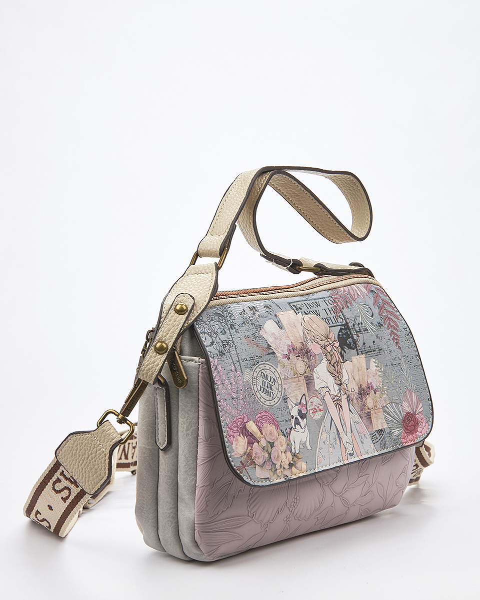 Sweet Candy Τσάντα με Γυναικεία Μορφή & Ρομαντική Διάθεση – Vintage Story