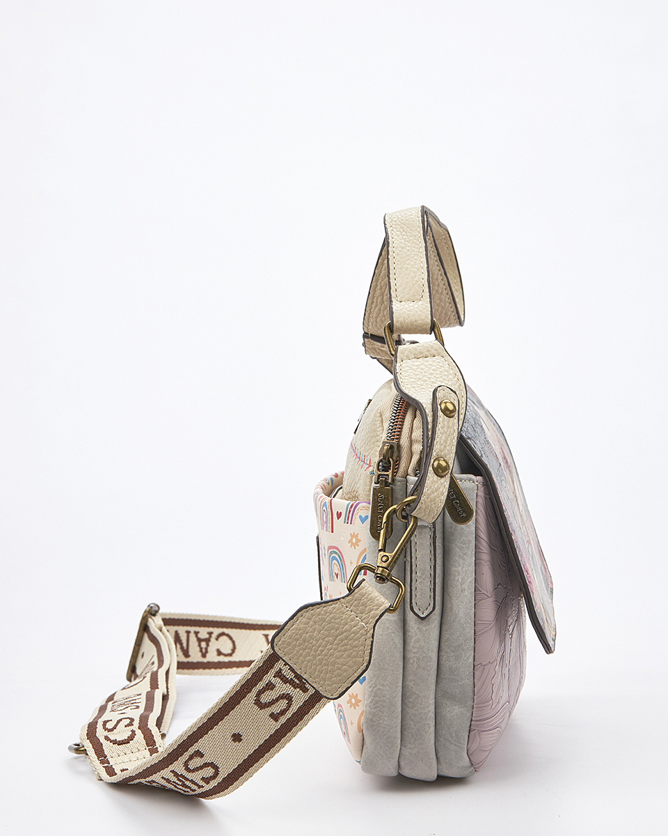 Sweet Candy Τσάντα με Γυναικεία Μορφή & Ρομαντική Διάθεση – Vintage Story