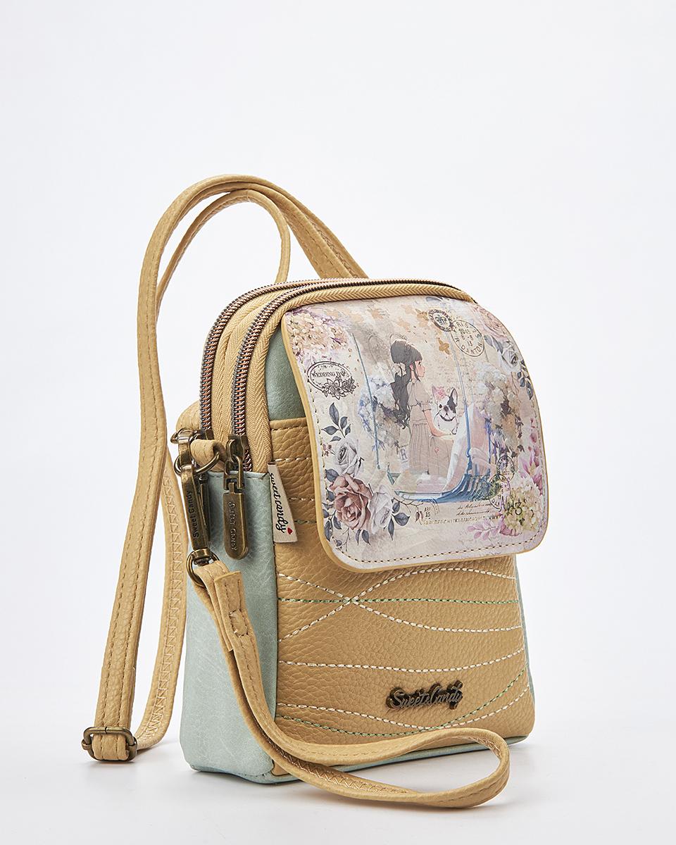 Sweet Candy Μικρή Τσάντα με Floral Vintage Pattern – Floral Whisper Sweet Candy Μικρή Τσάντα με Floral Vintage Pattern – Floral Whisper