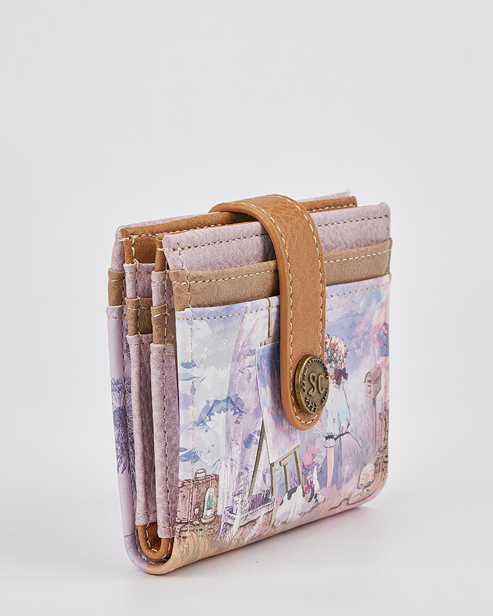 Γυναικείο Πορτοφόλι Sweet Candy με Ρομαντικό Μοτίβο