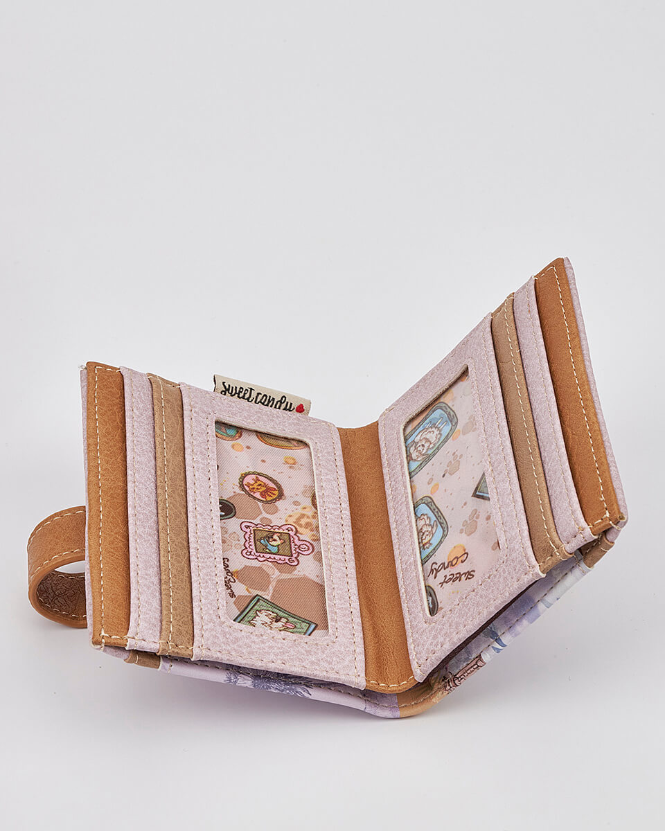 Γυναικείο Πορτοφόλι Sweet Candy με Ρομαντικό Μοτίβο
