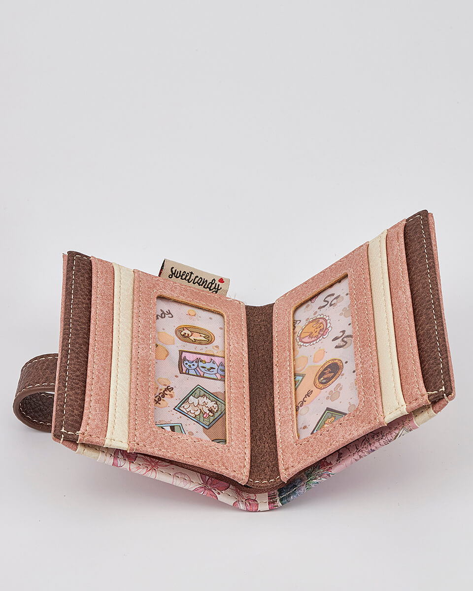 Γυναικείο Πορτοφόλι Sweet Candy με Ρομαντικό Μοτίβο Γυναικείο Πορτοφόλι Sweet Candy με Ρομαντικό Μοτίβο