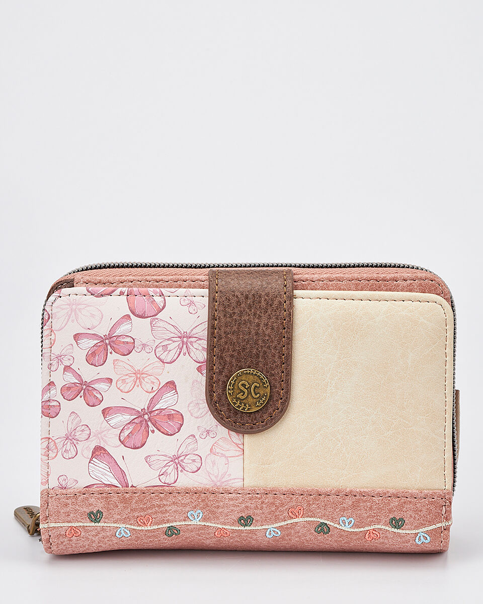 Γυναικείο Πορτοφόλι Sweet Candy με Ρομαντικό Μοτίβο και RFID Προστασία Γυναικείο Πορτοφόλι Sweet Candy με Ρομαντικό Μοτίβο και RFID Προστασία