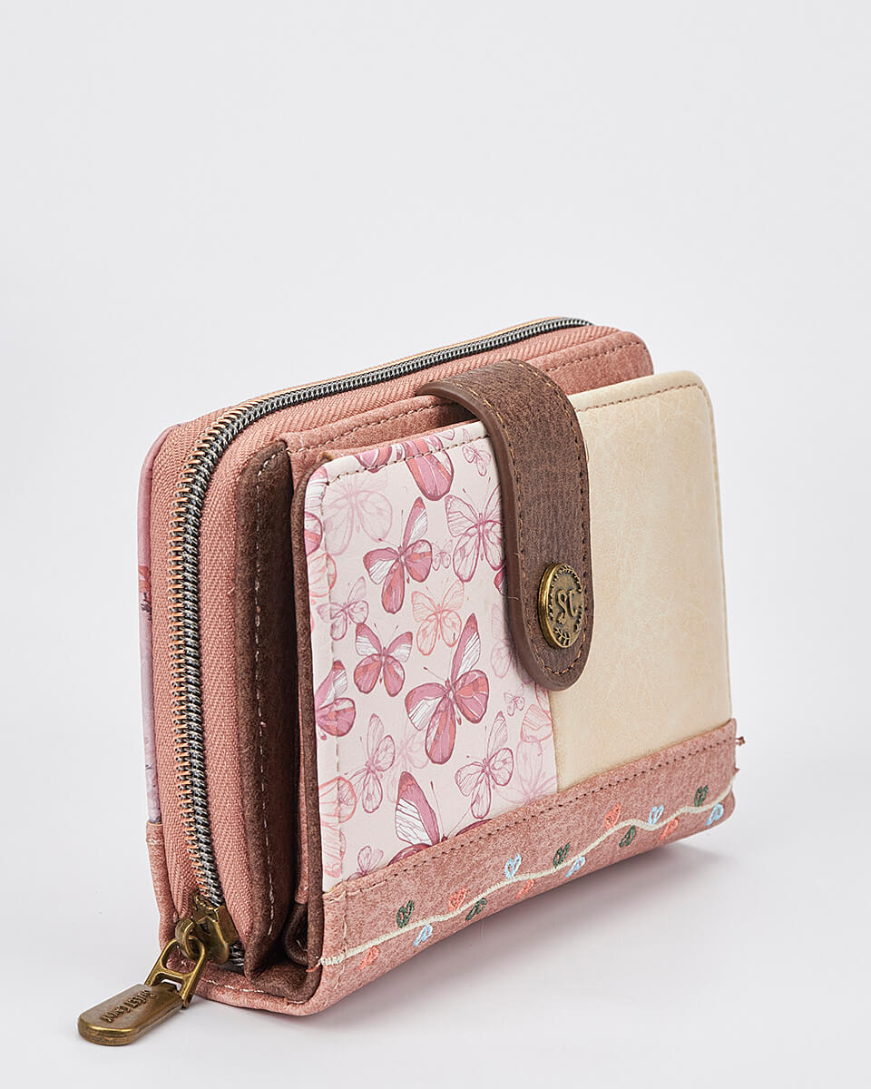 Γυναικείο Πορτοφόλι Sweet Candy με Ρομαντικό Μοτίβο και RFID Προστασία