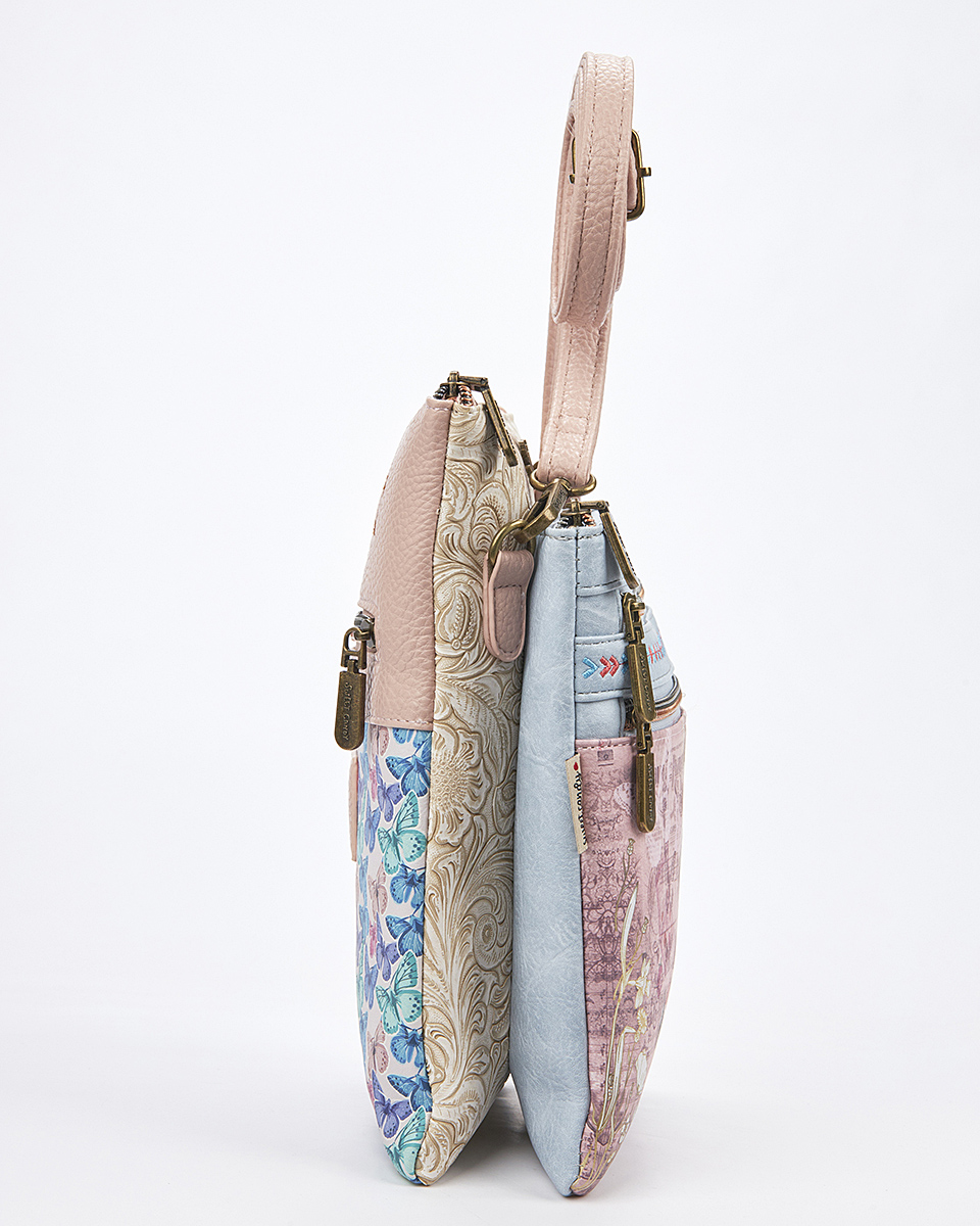 Sweet Candy Γυναικεία Τσάντα Ώμου-Χιαστί με Φερμουάρ – Mirror Bloom Sweet Candy Γυναικεία Τσάντα Ώμου-Χιαστί με Φερμουάρ – Mirror Bloom