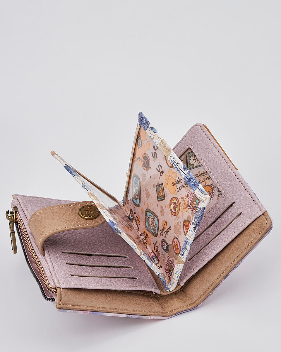 Γυναικείο Πορτοφόλι Sweet Candy με Ρομαντικό Μοτίβο και RFID Προστασία Γυναικείο Πορτοφόλι Sweet Candy με Ρομαντικό Μοτίβο και RFID Προστασία