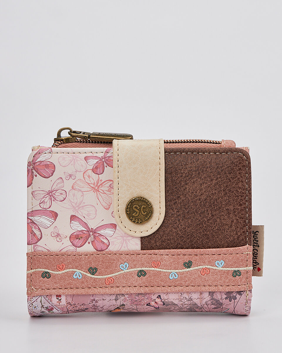 Γυναικείο Πορτοφόλι Sweet Candy με Ρομαντικό Μοτίβο και RFID Προστασία Γυναικείο Πορτοφόλι Sweet Candy με Ρομαντικό Μοτίβο και RFID Προστασία