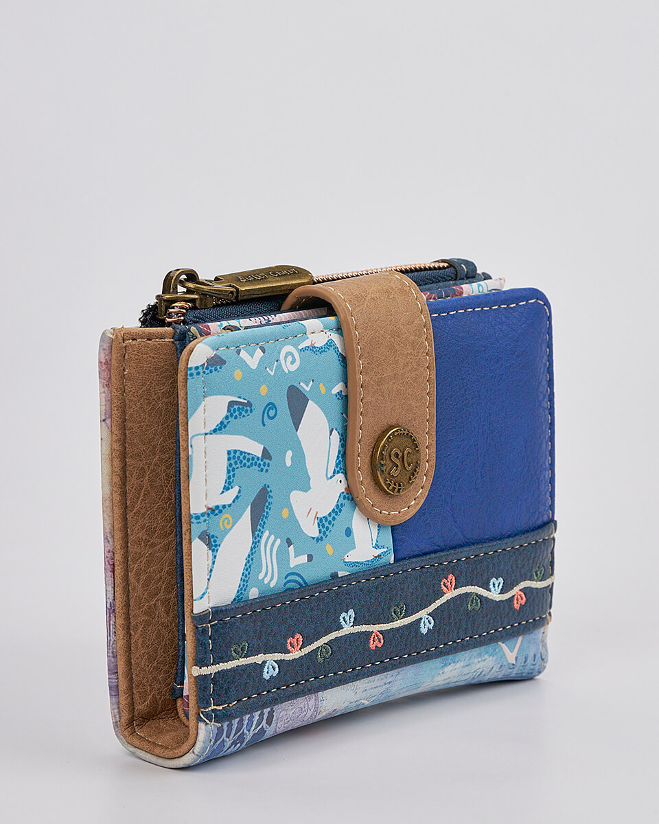 Γυναικείο Πορτοφόλι Sweet Candy με Ρομαντικό Μοτίβο και RFID Προστασία